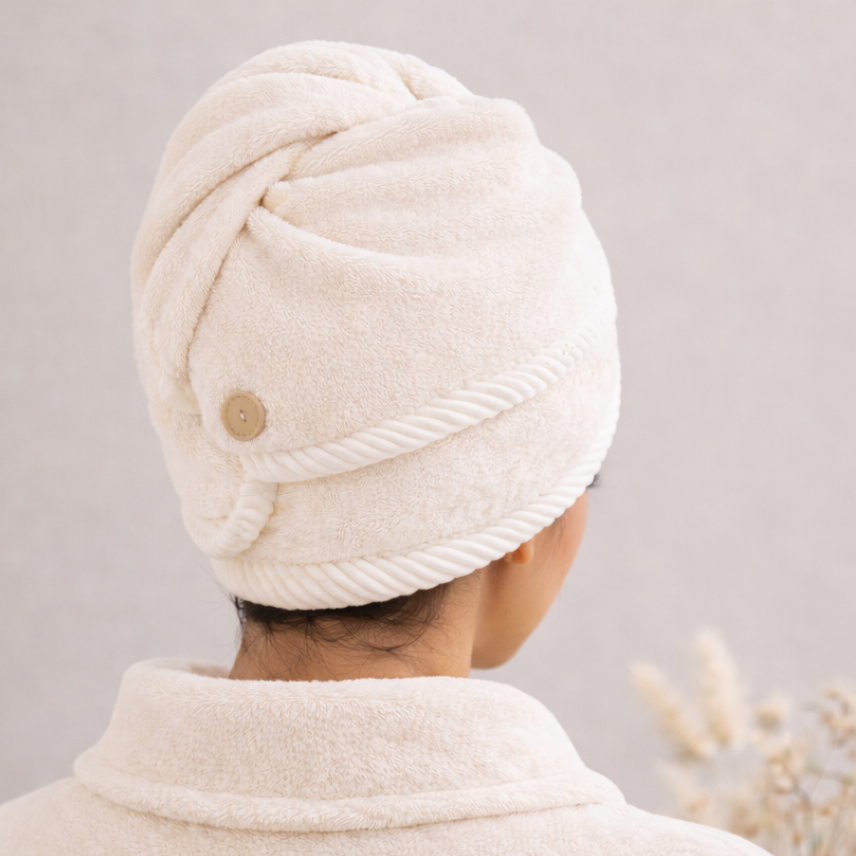 منشفة شعر الزيت الأفغاني