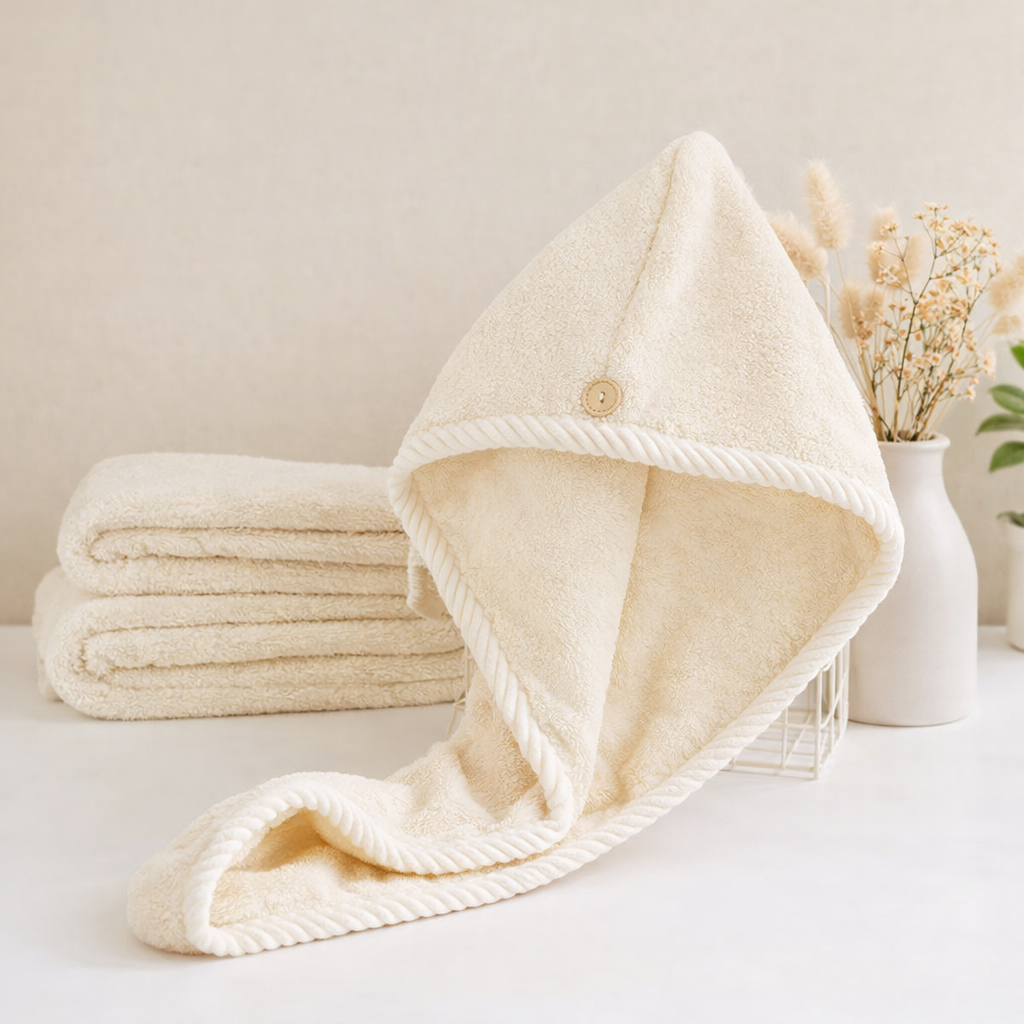 منشفة شعر الزيت الأفغاني